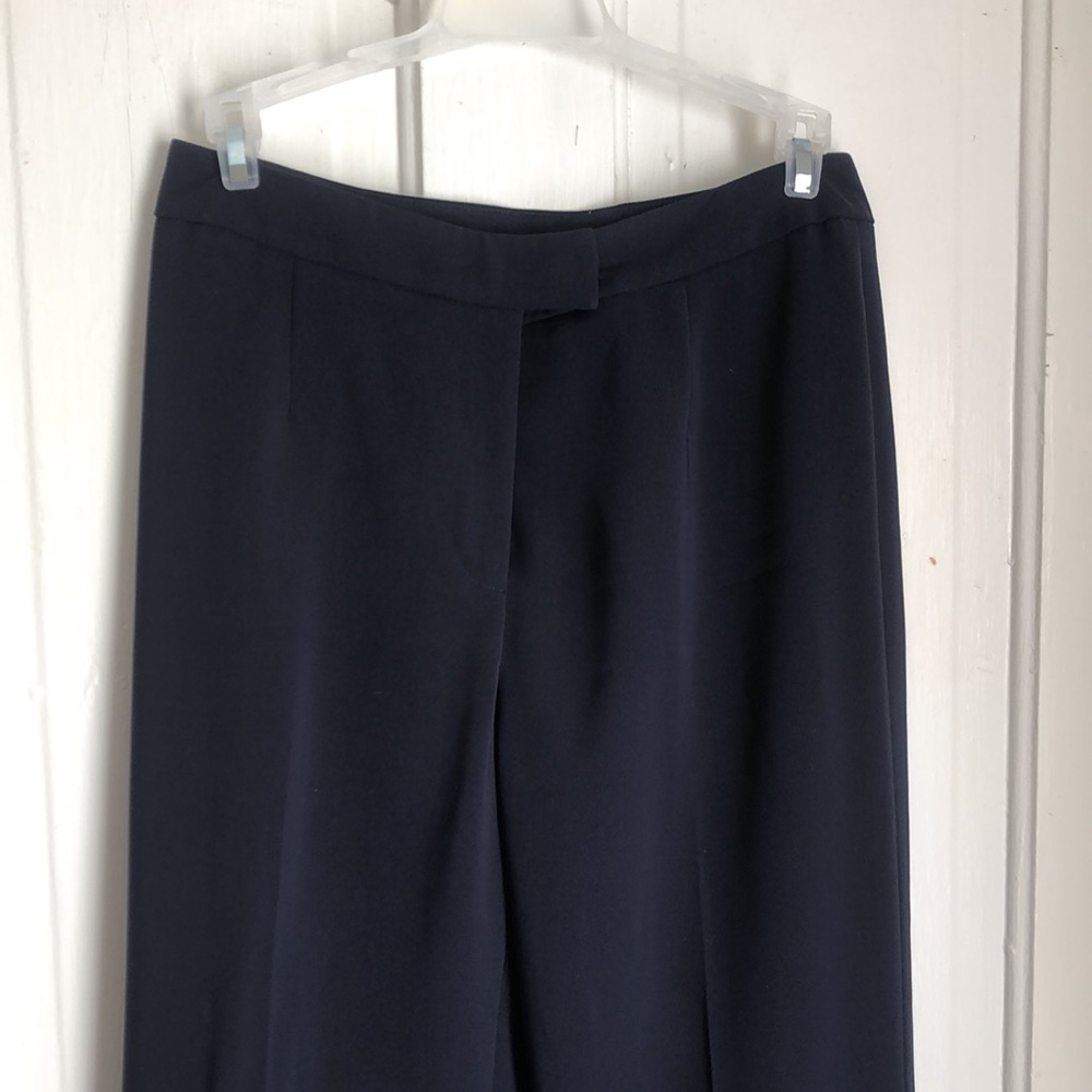 Kasper Women’s 4 Navy Blue Straight Leg Trousers